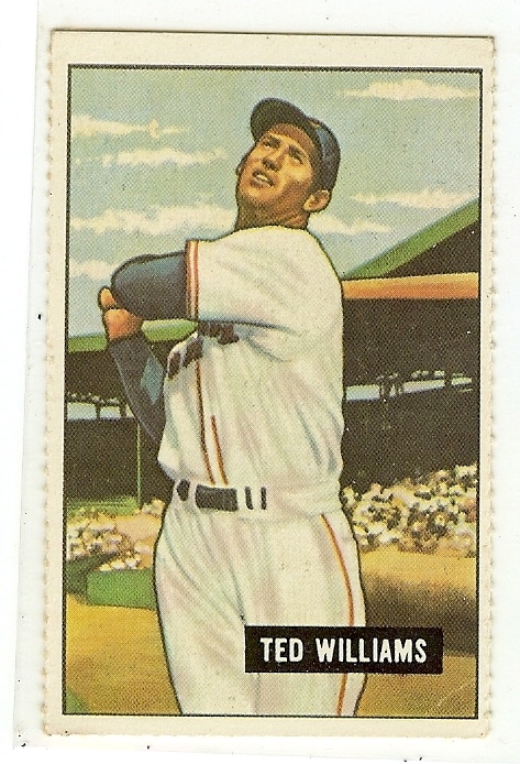 TED WILLIAMS - FRONT SIDE