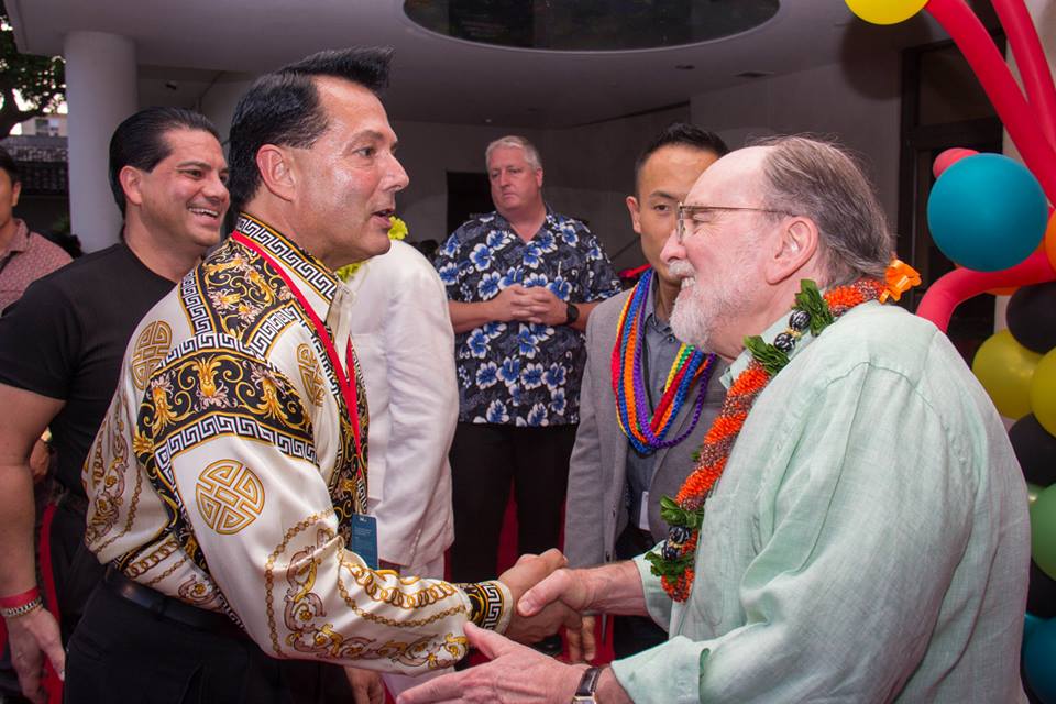 Donald Machado, Governor Neil Abercrombie, Frank Lasduk