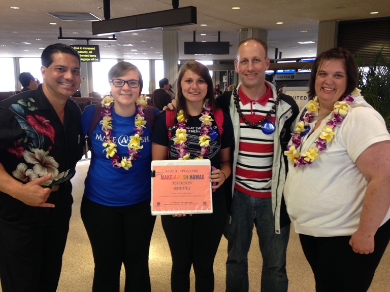 Aloha & Welcome ~ Make A Wish Hawaii ~ Madison Reeves