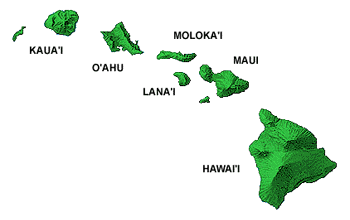 The Hawaiian Islands - Kauai, Oahu, Molokai, Lanai, Maui